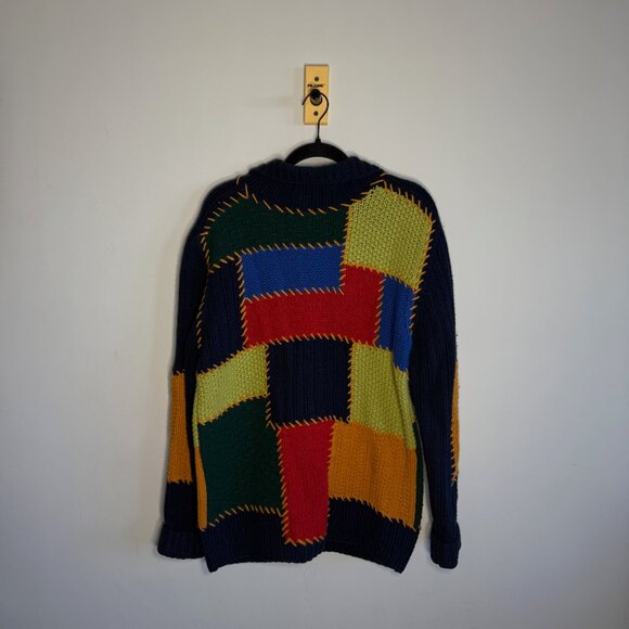 Vintage GANT Hand Knitted Zip Up Sweater - Picture 4 of 4